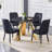 Marble Dining Table Set-443776275-443776269