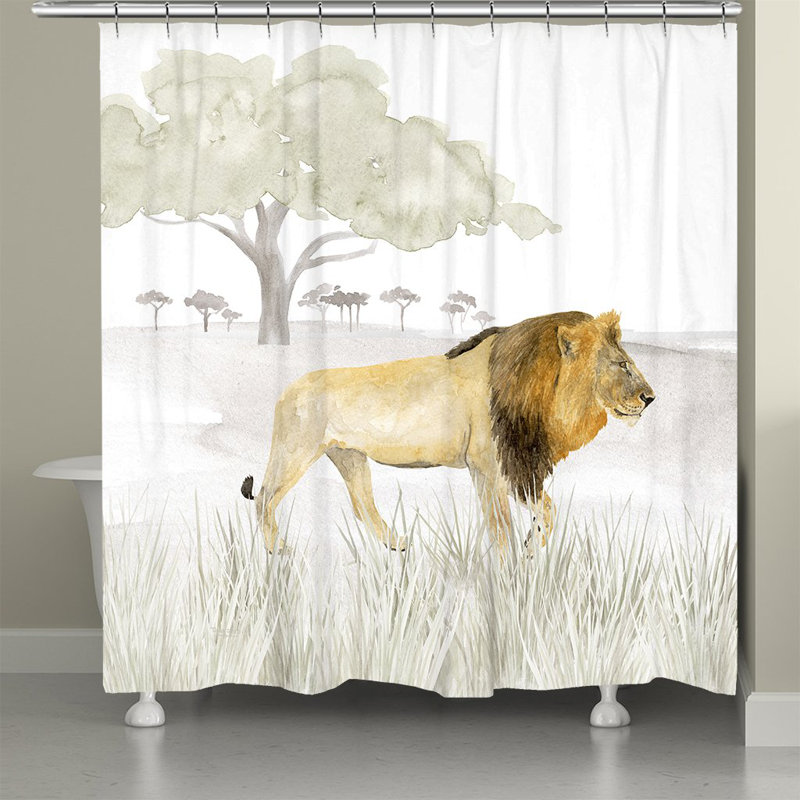 Croglin Abstract Shower Curtain