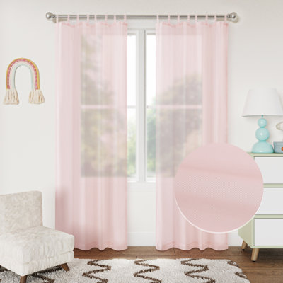Paire de rideaux Voile