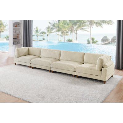 178" Wide Left Hand Facing Modular Corner Sectional
