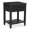Corrine Nightstand Antique Black
