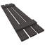 Builders Edge, paire de volets personnalisés à trois planches espacées, planche-n-lattes-96337865-96337847