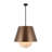 Rock On 6-Light Pendant - Brontourage/Matte Black