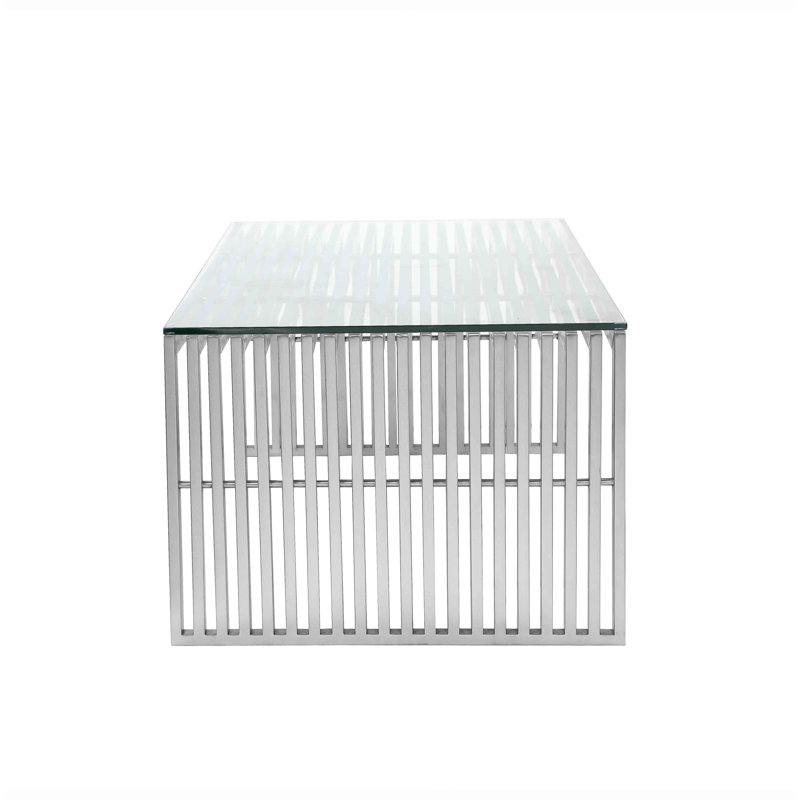 Lux Coffee Table, Silver