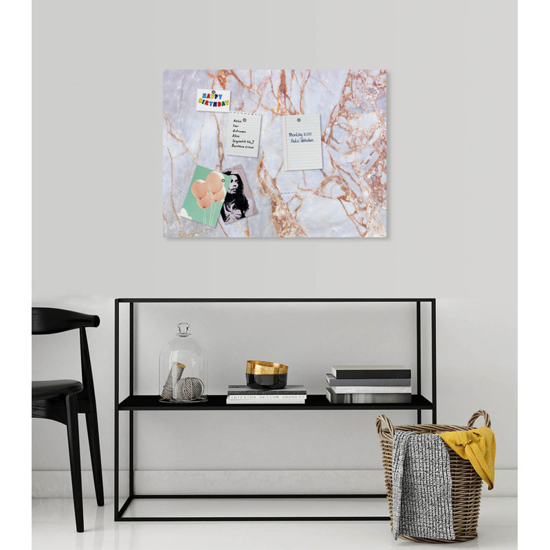 Magnetic Glass Photo Memo Board