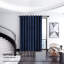 Luxury 230 GSM 100% Blackout Eyelet Room Darkening Curtain Pair-269875178-269875184