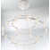 Netto 33 - Light Dimmable LED Tiered Chandelier