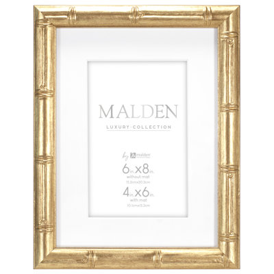 Gold Picture Frame with Mat