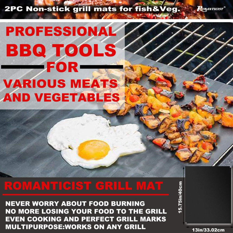 Stainless Steel Non-Stick Grilling Tool Set
