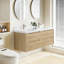 Meuble-lavabo mural avec lavabo et tiroirs-705598949