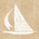 «Driftwood Coast II White Burlap» par Sue Schlabach - peinture sur toile tendue