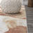 Cordier Abstract Two-Tone Modern Orange/Cream Rug-69807311