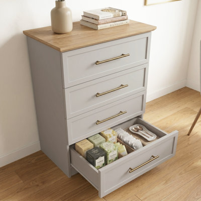 August Grove 4 Drawer 69.6Cm W Chest Of Drawer