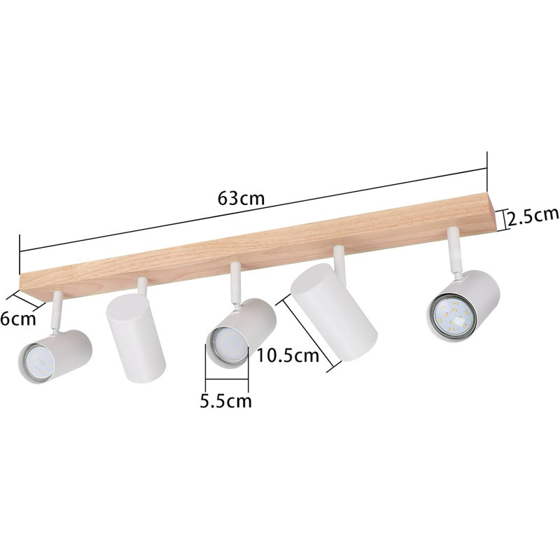 Wood Wallchiere, Stainless Stee
