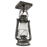 MinerS Lantern 1 - Light Semi Flush Mount