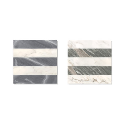 Marbre à jet d'eau 12 * 12, blanc, marbre naturel, pour plancher et mur, carreau de marbre poli, pierre naturelle, marbre véritable, marbre véritable