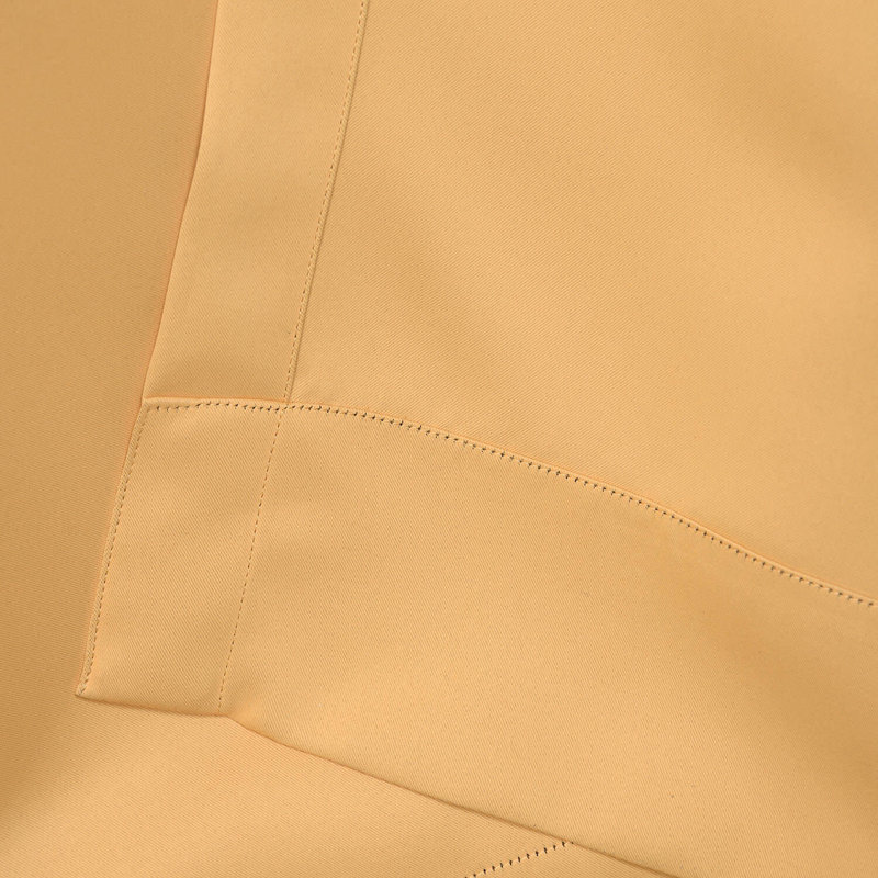Betria 50" W Polyester Room Darkening Single Panel Curtain, Midsummer Gold, 50" W x 96" L