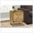 Accent Table, End, Storage, Small, Side, Living Room, Lamp, Light Walnut Laminate, Seagrass, Modern