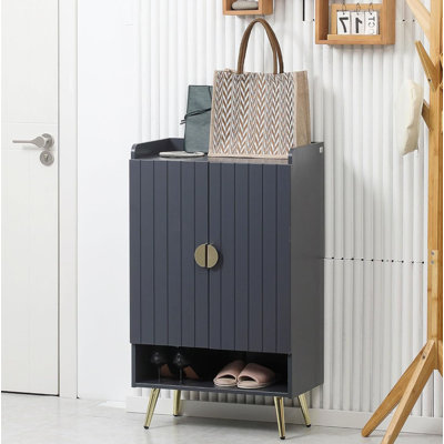 25 Pair Shoe Storage Cabinet
