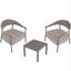 Ensemble de chaises d'appoint 2 pièces Modern avec table basse-1056539161