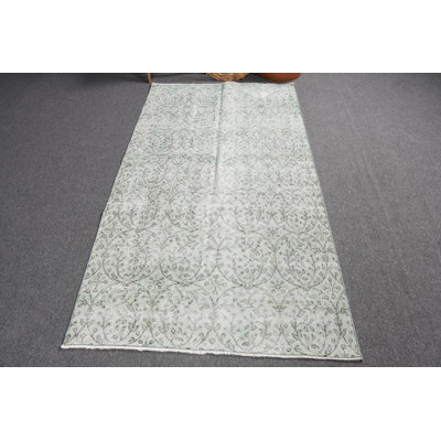 Tapis turc rétro pour décoration bohémienne - Tapis de sol fait à la main, idéal pour ajouter de l'élégance à votre espace de vie