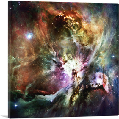 " Colorful Orion Nebula Hubble Telescope NASA "