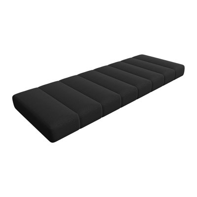 Coussin de banc de taille personnalisée 3,8 po pour intérieur avec mousse 75D haute résilience de qualité supérieure
