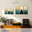«Yoga Silhouette Wall Art» sur toile-473162278