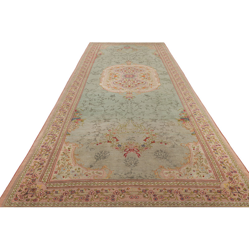 One-of-a-Kind 7’5”x18’7” Hand Knotted Area Rug