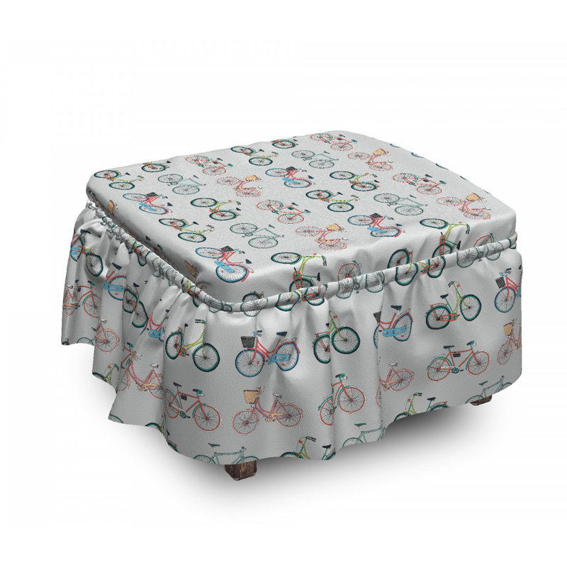 Housse pour repose-pieds à bicyclettes fun