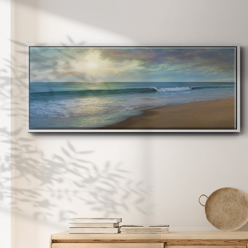 A Long Walk- Framed Canvas, 24" H x 60" W