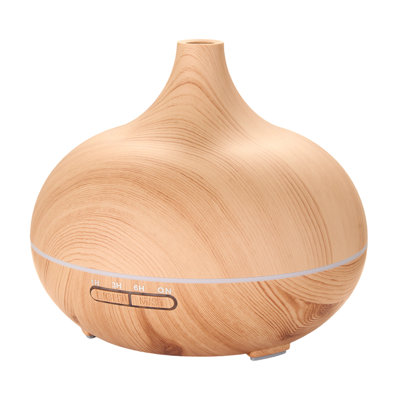 Wood Grain Ultrasonic Essential Oil Diffuser