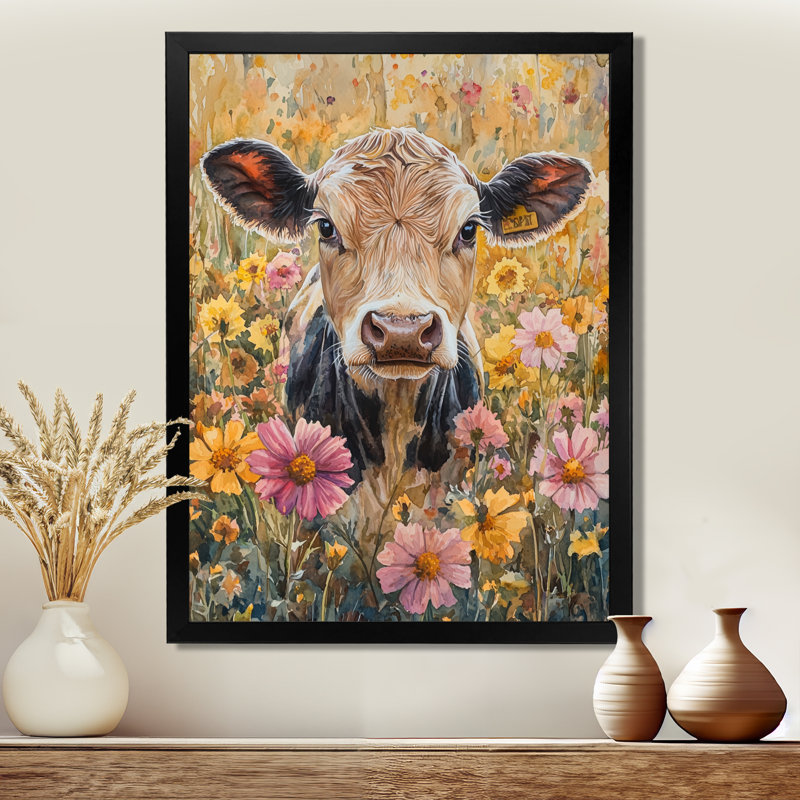 Dovud - Animals Canvas Wall Art, Noir, noir, noir, noir, H 20 po x l 12 po, Reproduction encadrée sans passe-partout