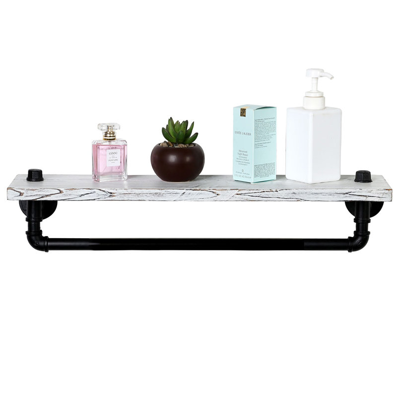 Wood 1 Wall Towel Rack