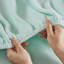 Drap-housse 100% molleton 4 pièces, ultra doux, confortable, boulochage, lavable à la machine, avec draps-housses plats et 2 taies d'oreiller pour un sommeil confortable