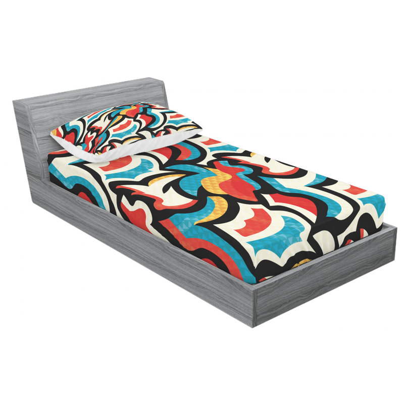 Microfiber Sheet Set, Twin XL Sheet Set with Fitted Sheet