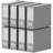8 Pack Bed Sheet Organizer, Foldable Bedding Sheet Organizers And Storage With Large Clear Window And Label, Sheets Organizer For Linen Closet, Storage Box Bins With Lids For Duvet Cover Set