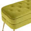 Banc de rangement en velours Aliasgar-248807607
