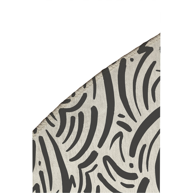 Tapis de jeu Cozy Swirl, Ivoire/gris anthracite