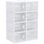 8 Pair Shoe Storage Cabinet