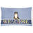  Bernese Mountain Dog Welcome Lumbar Pillow