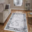 Tapis d'entrée de qualité supérieure (3,3 x 6,6 pi), 100% polyester, d'une hauteur de poils de 0,3 po | Antibactérien, points antidérapants en PVC, 650 g / m² | Conception tissée durable, impression numérique 3D, lavable à la machine, idéale pour la décoration intérieure-341297659
