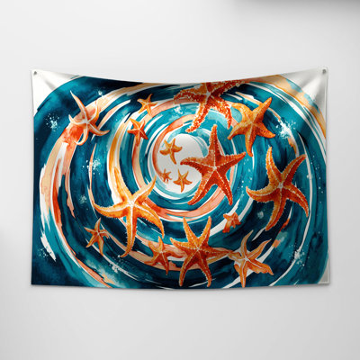 Tapisserie murale Nautical Starfish