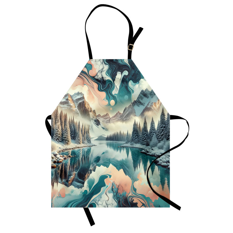 No Pattern Bib Apron