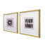 Art mural 23,5 "x 23,5" Grace Agate