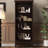 Brownness Solid Wood+Glass Display Cases
