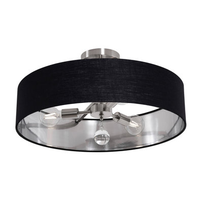 Luminaire suspendu simple à 3 lumières Woodvale