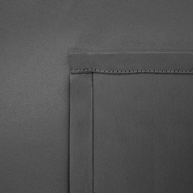 Room Darkening Curtain, 168cm Width x 137cm Drop, Grey
