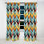 Motif à chevrons multicolores Urban Geometric II - Rideau à chevrons - Rideau occultant - 1 panneau-107555509