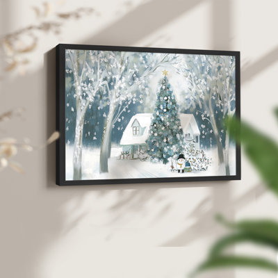 Chirstmas Art-DLXII -Framed Print - Restickable
